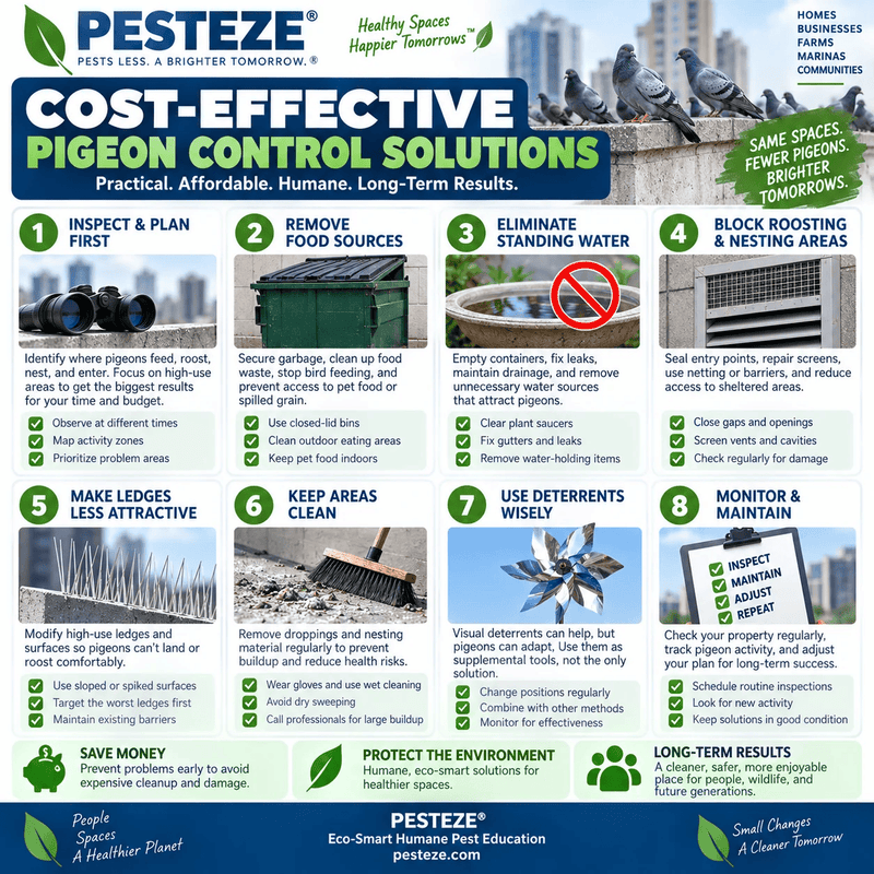 COST-EFFECTIVE PIGEON CONTROL SOLUTIONS