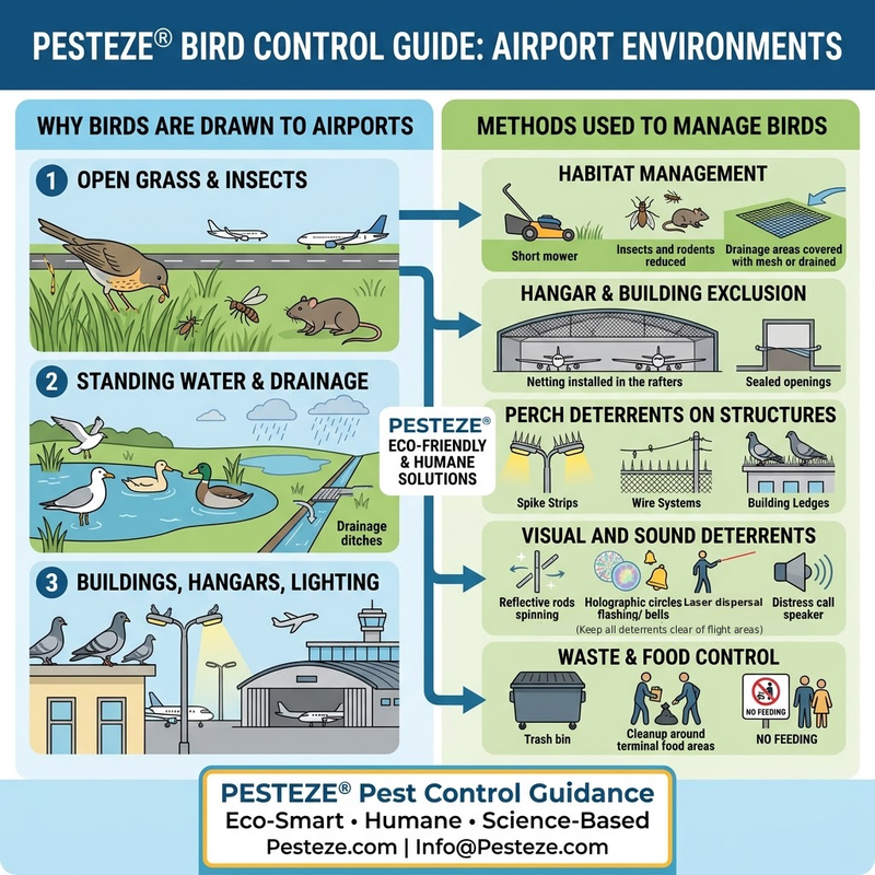 MANAGING BIRD POPULATIONS IN AIRPORT ENVIRONMENTS