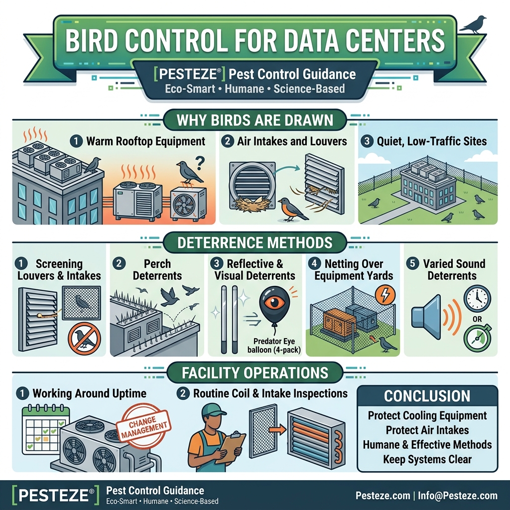 BIRD CONTROL FOR DATA CENTERS
