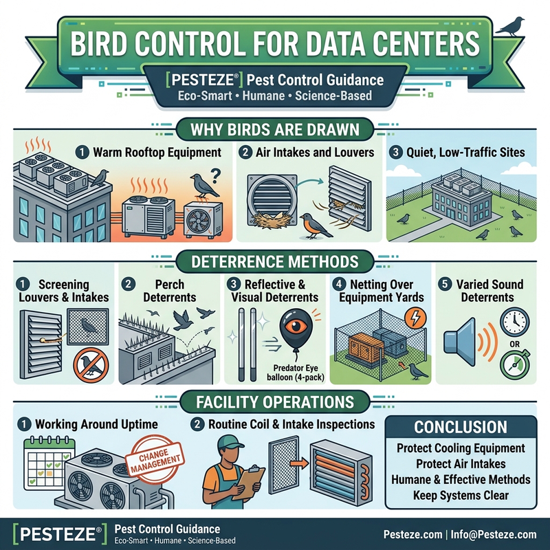 BIRD CONTROL FOR DATA CENTERS