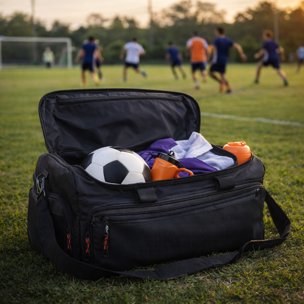 LIFTEZE USA Gym Bag for Men & Women with Shoe & Wet Compartment - Duffle Bag for Travel, Sports, Fitness & Workout