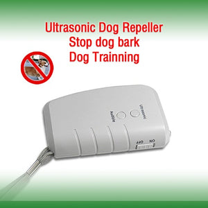 PESTEZE® Portable Battery Ultrasonic Dog Trainer, Personal Siren & Flashlight. Mayu also be used to Deter Unwanted Dogs to Protect Yourself & Family without Disturbing People