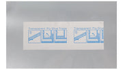BUGEZE® USA Transparent Sticky Window Fly Trap [4 Pack]