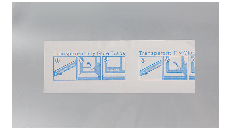 BUGEZE® USA Transparent Sticky Window Fly Trap [4 Pack]