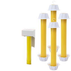 BUGEZE® USA Yellow Sticky Rod Flying Insect Trap