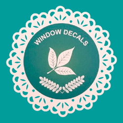 PESTEZE® Rainbow Leaf Medley Anti Strike Static Cling Decals for Windows to Prevent Wild Bird Collisions [19 Decals/3 Pages] Bird Alert Window Decals Save Birds from Window Strikes & Help them Soar