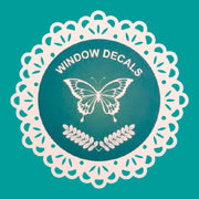 BIRDLERT™ Rainbow Bird Alert Butterfly Anti Strike Static Cling Decals for Windows to Prevent Wild Bird Collisions | Bird Alert Window Decals Save Birds from Window Strikes & Help them Soar