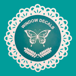 BIRDLERT™ Rainbow Bird Alert Butterfly Anti Strike Static Cling Decals for Windows to Prevent Wild Bird Collisions | Bird Alert Window Decals Save Birds from Window Strikes & Help them Soar