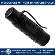 PESTEZE® Personal Battery Ultrasonic Mosquito Repeller. Sonic Sound Waves Irritate & Deter Pesky Mosquitoes to Protect Yourself - Pesteze