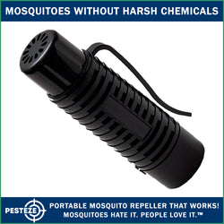 PESTEZE® Personal Battery Ultrasonic Mosquito Repeller. Sonic Sound Waves Irritate & Deter Pesky Mosquitoes to Protect Yourself - Pesteze