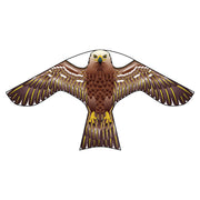 PESTEZE® USA Hawk Kite [47x27 Inch Kite with 13 Ft Flagpole] Provides Humane Bird Deterrence in Yards & Farms. Protects Vegetables, Fruits & Crops from Pest Birds & Critters