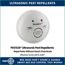 PESTEZE® Plug-In Ultrasonic Mosquito Repeller. Ultrasonic Sound Deters Pesky Mosquitoes Indoors to Protect Yourself & your Family - Pesteze