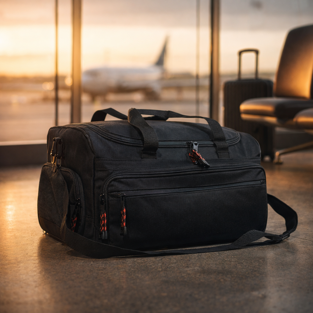 LIFTEZE USA Gym Bag for Men & Women with Shoe & Wet Compartment - Duffle Bag for Travel, Sports, Fitness & Workout