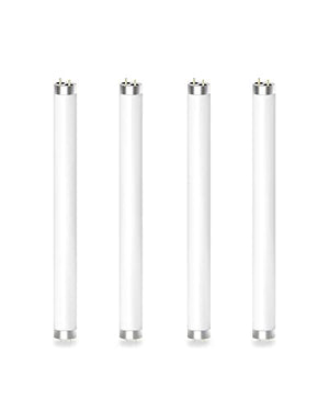 Bug Zapper Replacement Bulb Light Tube 10W for 20W Electronic Bug Zapper, T8 Bulbs for Indoor Outdoor Mosquito Zapper Lamp (4 Pack)