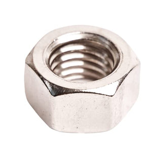 HEX NUT, Stainless Steel 304 18-8, Full Thread (7/16-14) Package of 20 Units by PRO Fasteners