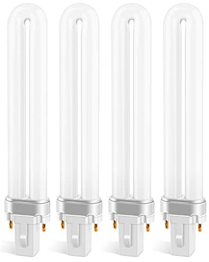 PACETAP 9W Bulbs 21050 Replacement for DynaTrap Models DT3009, DT3019 and DT3039, U Shape Replacement Bulbs Light for DynaTrap (4 Pack)