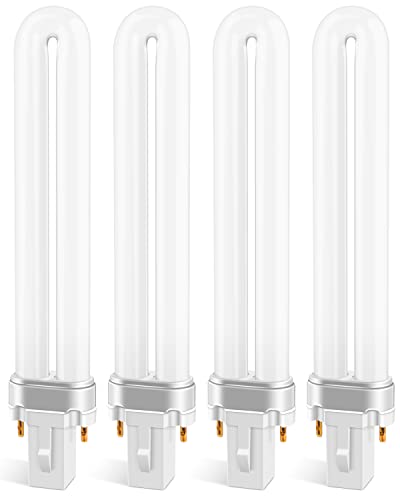 PACETAP 9W Bulbs 21050 Replacement for DynaTrap Models DT3009, DT3019 and DT3039, U Shape Replacement Bulbs Light for DynaTrap (4 Pack)