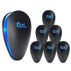 2023 Newest Ultrasonic Pest Repeller-6 Pack, Pest Repellent Ultrasonic Plug in,Mouse Repellent, Rodent Repellent Indoor, Mice Repellent for House Indoor, Pest Defense for Insect,Spider,Ant,Cockroach