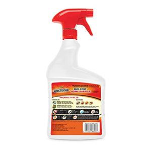 Spectracide Bug Stop Home Barrier, Kills Ants, Roaches and Spiders On Contact, Indoor and Outdoor Insect Control, 32 fl Ounce Ready-To-Use Spray