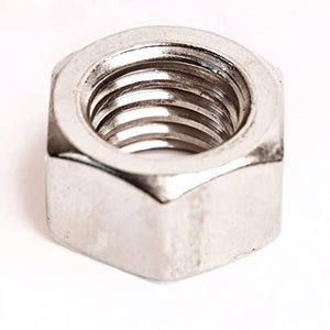 HEX NUT, Stainless Steel 304 18-8, Full Thread (7/16-14) Package of 20 Units by PRO Fasteners