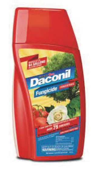 Spectracide Immunox Multi-Purpose Fungicide Spray Concentrate for Gardens 16 Ounces, Protects Up to 2 Weeks & Daconil® Fungicide Concentrate 16 oz. - 100523634