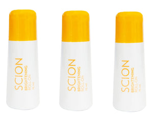 3 Packs of Sción Brightening Roll-on Deodorant Anti-Perspirant from Australia, 3x75ml