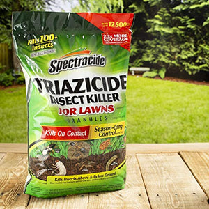 Spectracide Triazicide Insect Killer For Lawns Granules, 10 lb Bag, Kills All Listed Lawn-Damaging Insects