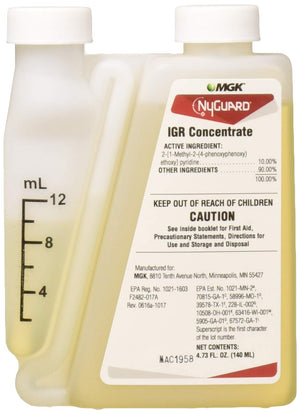 CSI Cyzmic CS Controlled Release Insecticide 1qt & MGK 802958 NyGuard IGR Concentrate Insecticide, 4.73 Fl Oz, Clear