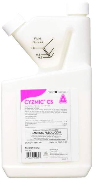 CSI Cyzmic CS Controlled Release Insecticide 1qt & ZOECON 100208927 Exciter Pyrethrum Solution, 16oz